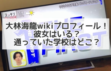大林海龍　wiki プロフィール 彼女 学校