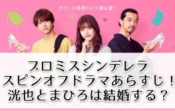 プロミスシンデレラ スピンオフドラマあらすじ！洸也とまひろは結婚する？